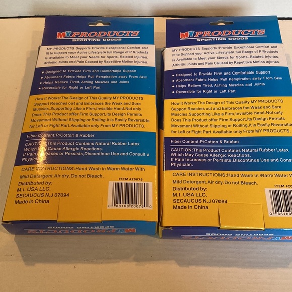 NIP Set of 2 Unisex Waist Belt Supports - Picture 3 of 3